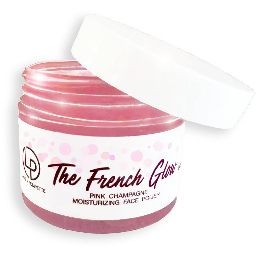 Lucie + Pompette - The French Glow - Pink Champagne Moisturizing Face Polish