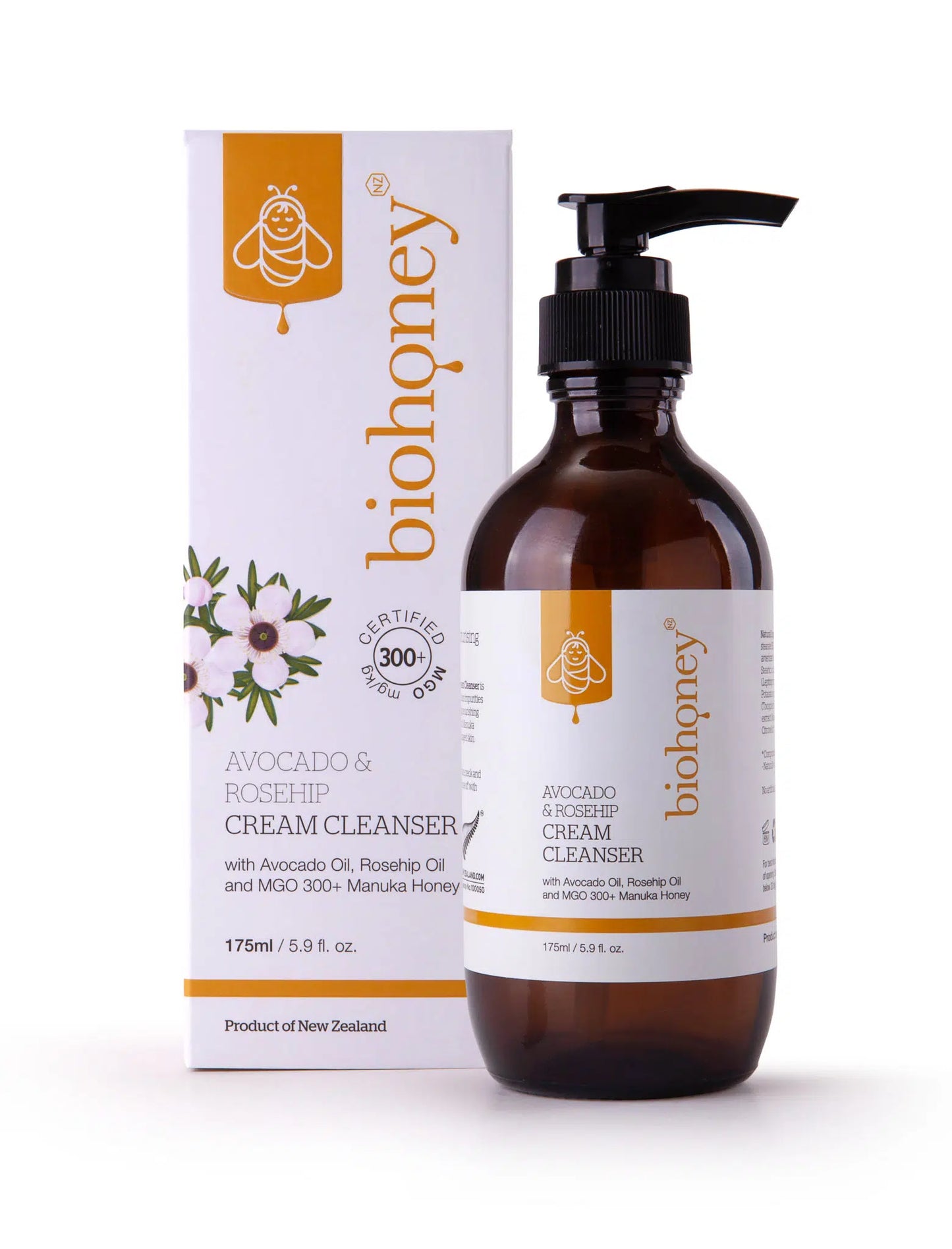 Biohoney - Avocado and Rosehip Cream Cleanser 175ml