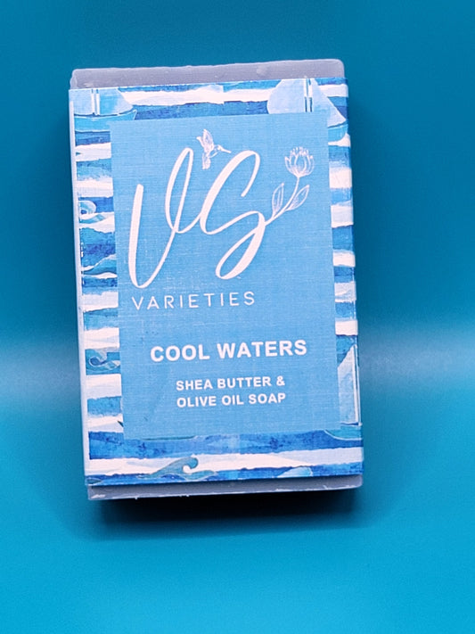 V's Varieties - Cool Waters Fragrant Soap Bar