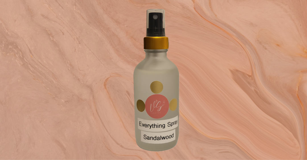 V's Varieties - Everything Spray With Sandalwood Scent - 4 oz.