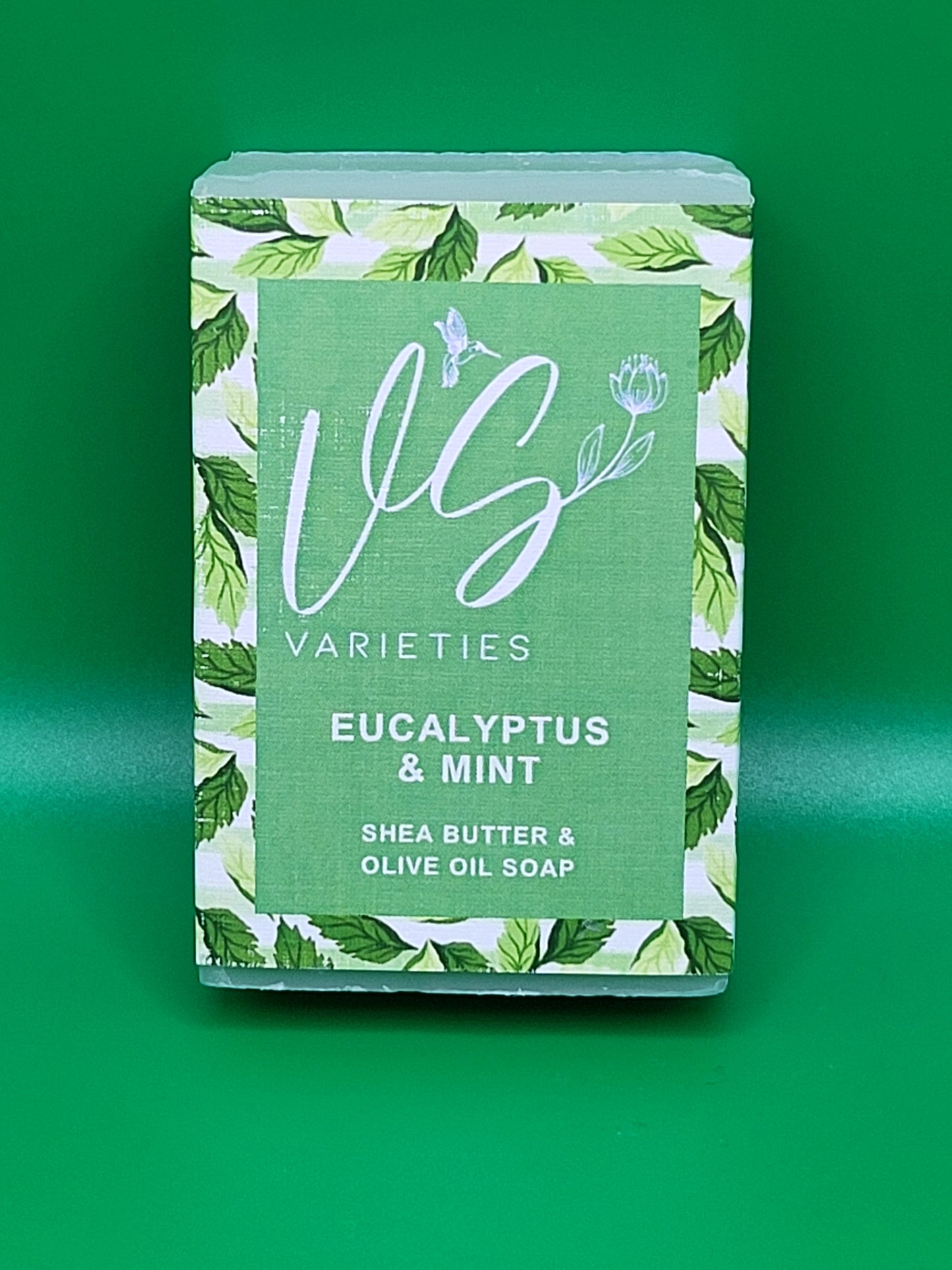 V's Varieties - Eucalyptus & Mint Fragrant Soap Bar