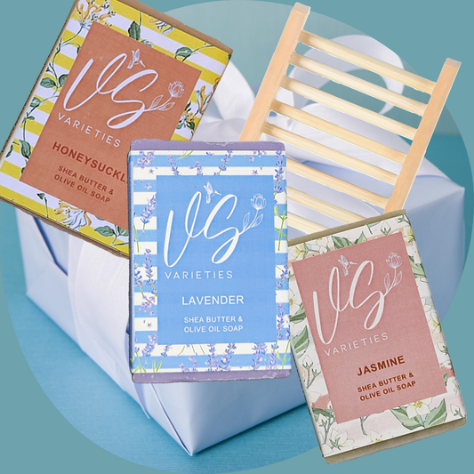 V's Varieties - Bouquet Of Floral Soaps Gift Set