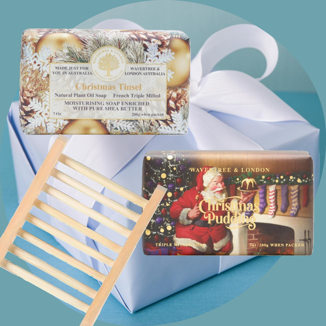 V's Varieties - Wavertree & London Christmas Soaps Gift Set