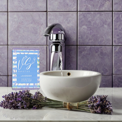 V's Varieties - Lavender Fragrant Soap Bar