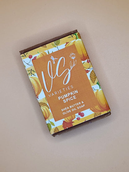 V's Varieties - Pumpkin Spice Fragrant Soap Bar