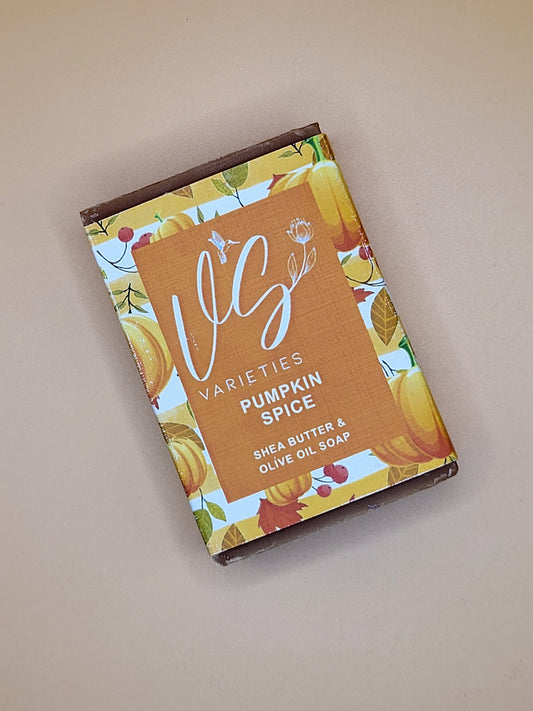 V's Varieties - Pumpkin Spice Fragrant Soap Bar