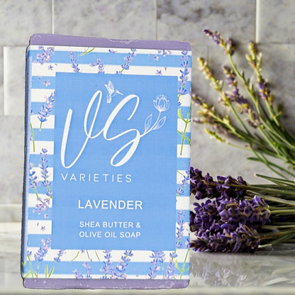 V's Varieties - Lavender Fragrant Soap Bar