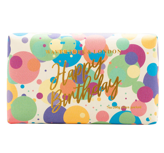 Wavertree & London - Happy Birthday Luxury Bar Soap