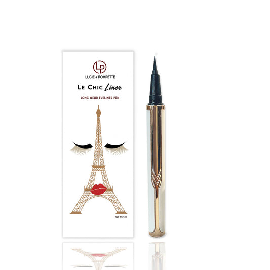 Lucie + Pompette - Le Chic Liner - Long wear eyeliner pen - Black